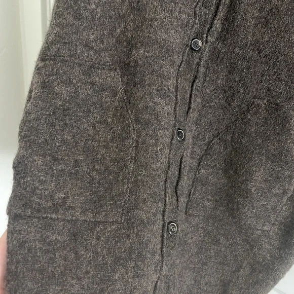 Anne Klein Cardigan Sweater - Brown (S) - Picture 3 of 5